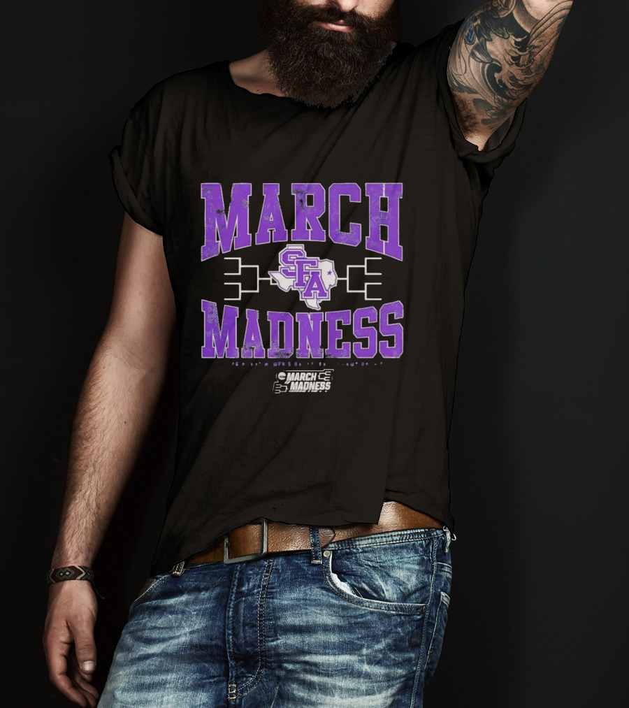 Stephen F Austin Ladyjacks SFA Texas March Madness 2026 T-Shirt