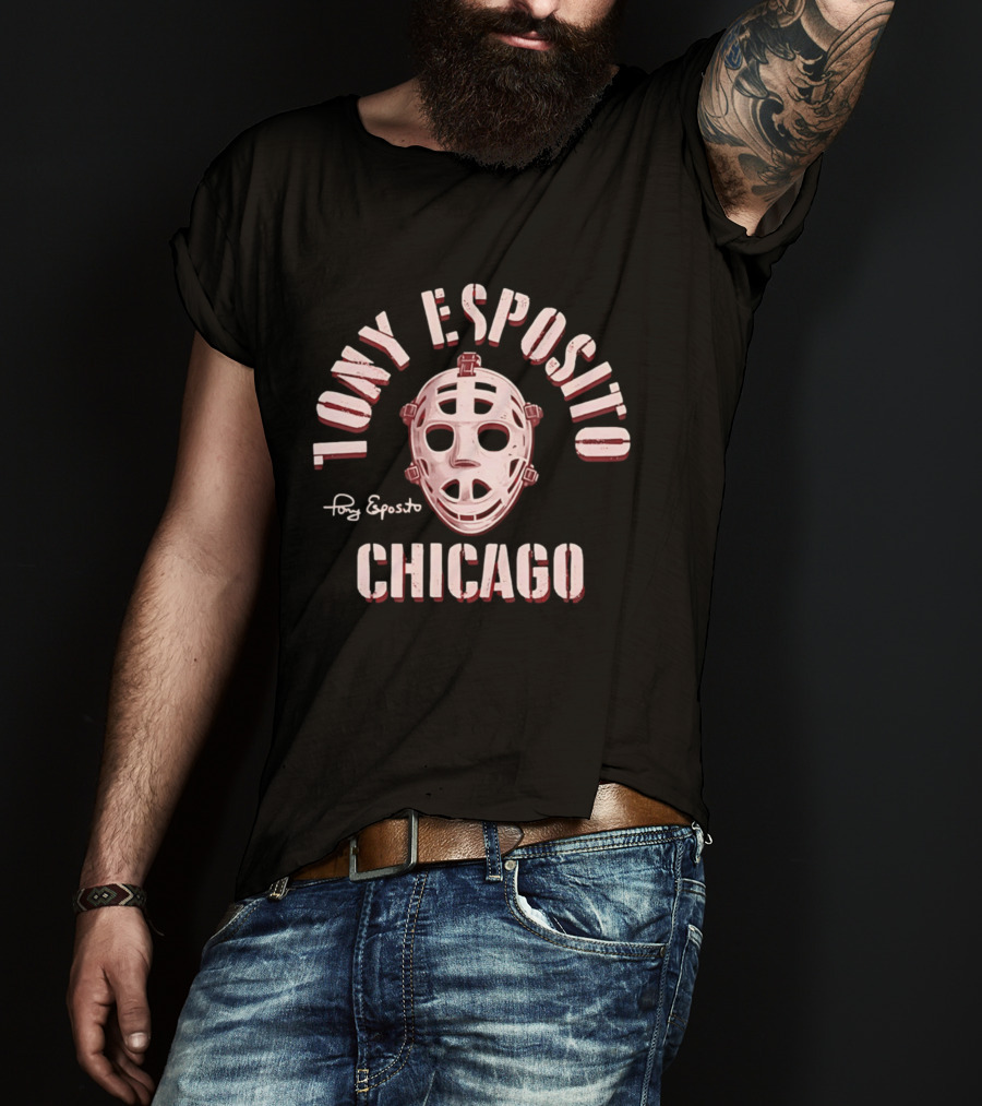 Tony Esposito Chicago Mask T-Shirt
