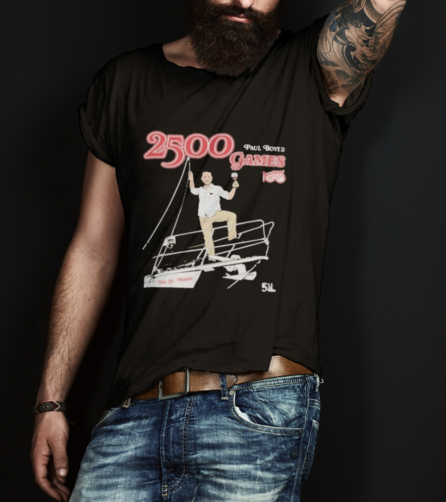 2500 Games Paul Boyer The St. Marie T-Shirt