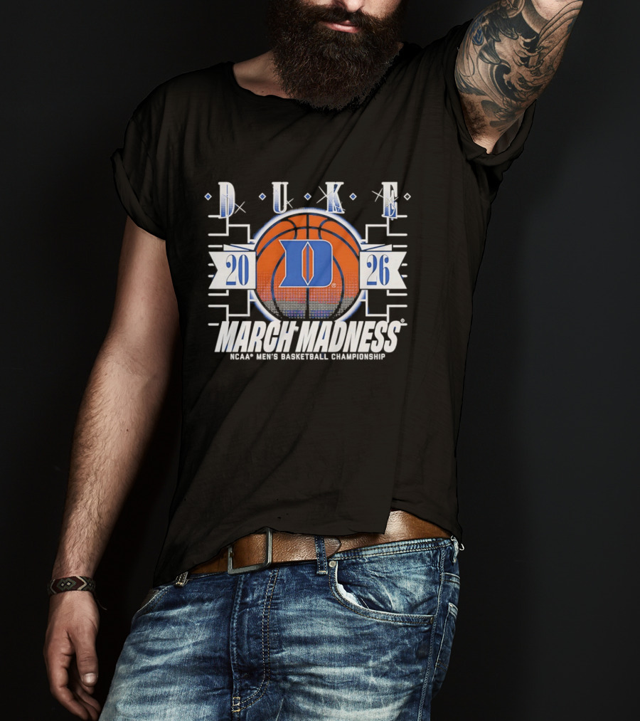 Duke Blue Devils NCAA 2026 MBB March Madness Basketball Tournament T-Shirt