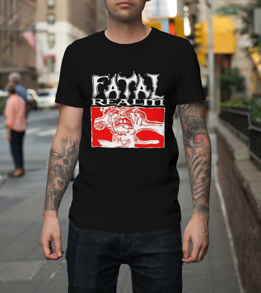 Fatal Reality Horror Scream T-Shirt
