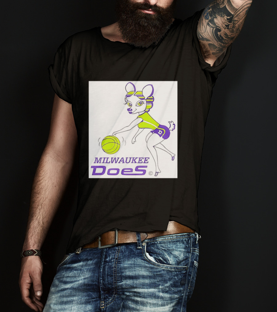 Milwaukee Does WPBL Vintage Basketball T-Shirt