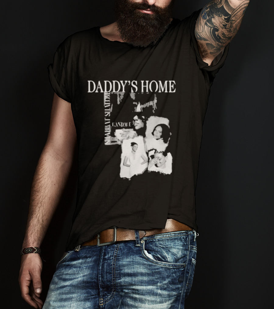 Daddy's Home Shabbat Shalom Family Moments T-Shirt