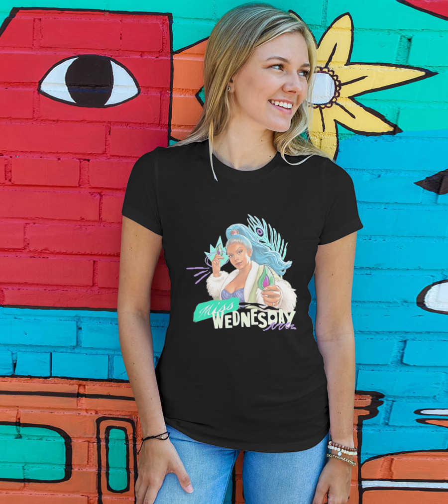 Miss Wednesday One Piece Live Action Charithra Chandran T-Shirt