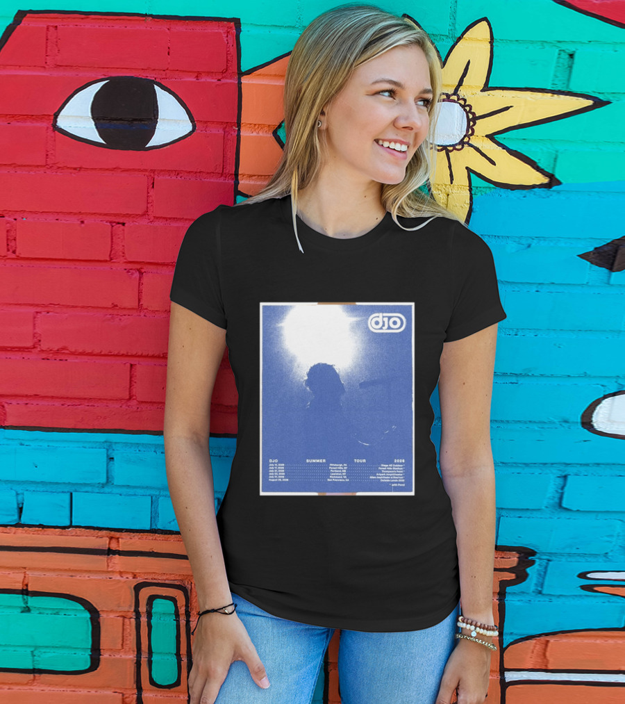Djo Summer Tour 2026 Pittsburgh New York New Haven Louisville Milwaukee San Francisco T-Shirt