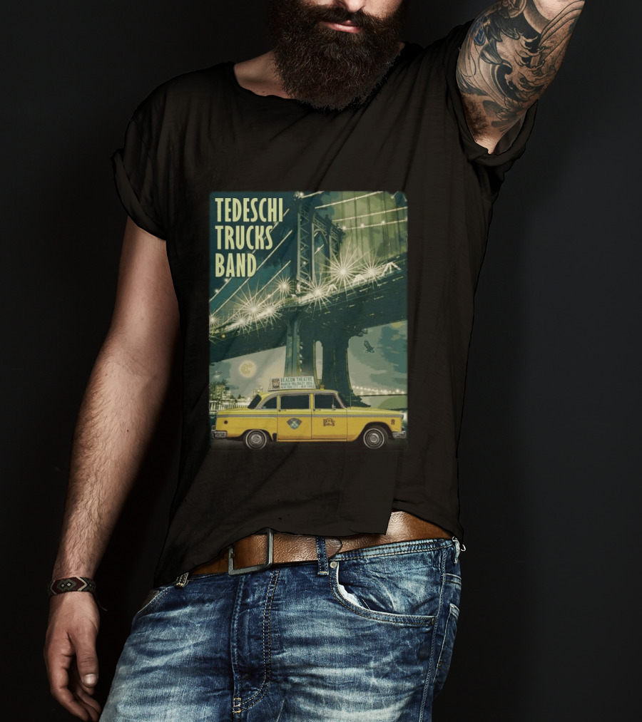 Tedeschi Trucks Band Beacon Theatre New York 2026 March 18 20 21 Week 2 Taxi Bridge T-Shirt