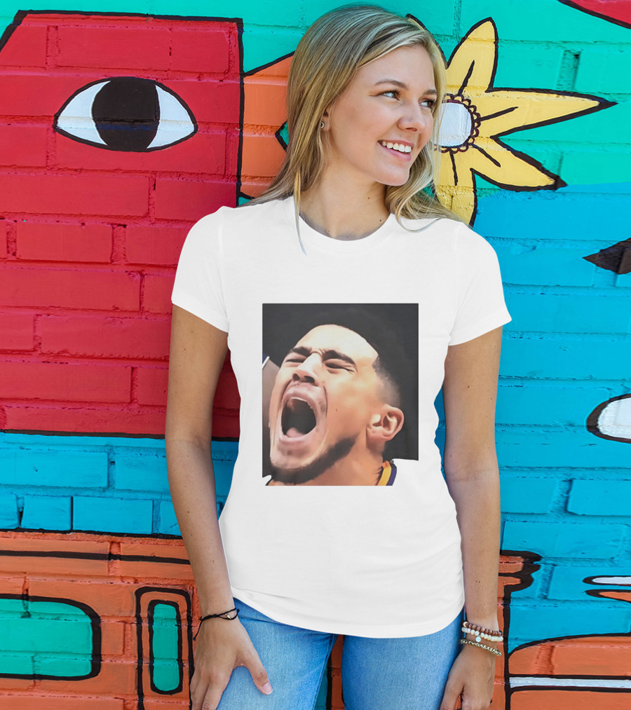 Phoenix Suns Devin Booker Big Face Basketball T-Shirt