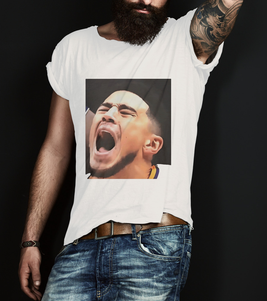 Phoenix Suns Devin Booker Big Face Basketball T-Shirt