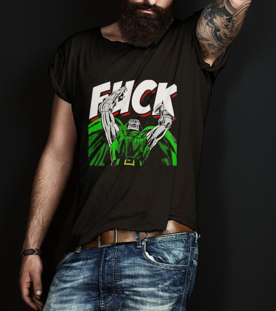 Doctor Doom Fuck Mavel Comics T-Shirt