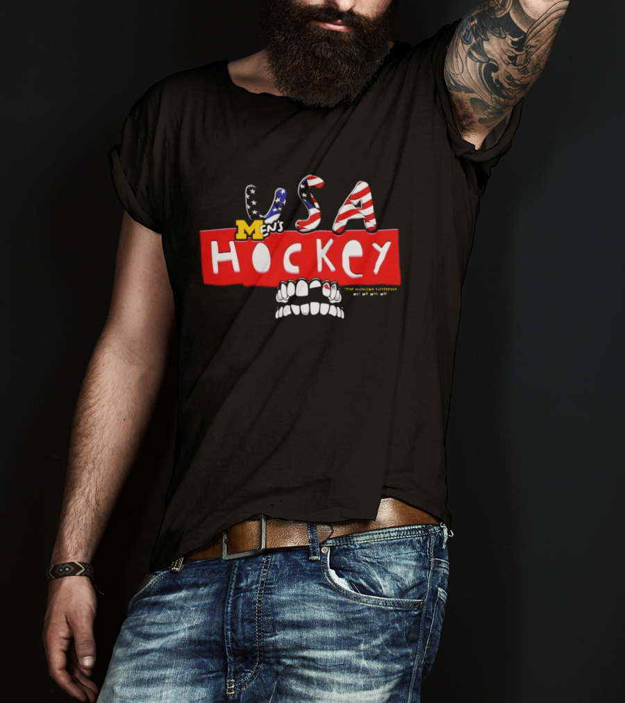 Men's USA Hockey Michigan Difference T-Shirt