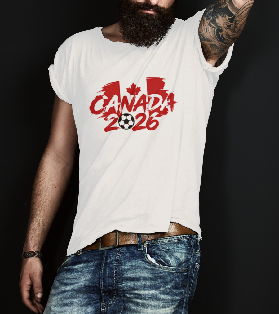 The Canada World Cup 2026 National Team T-Shirt