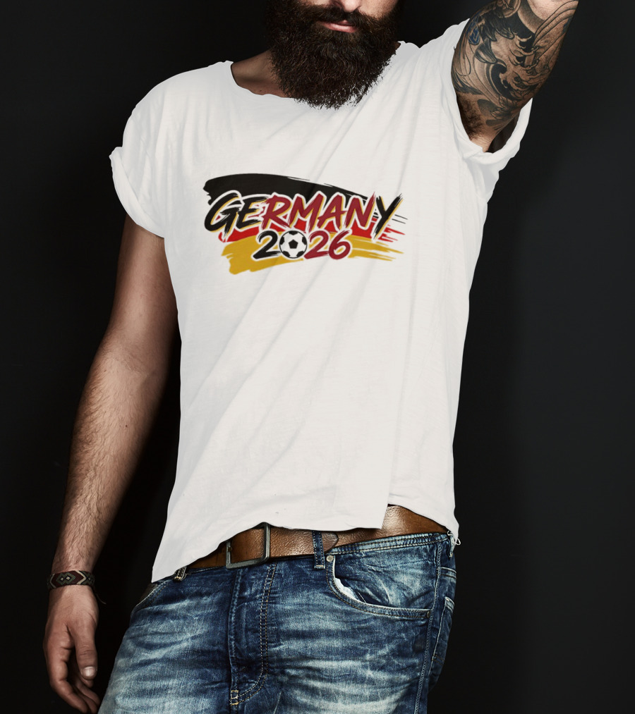 Germany 2026 World Cup Soccer Fan Gear T-Shirt