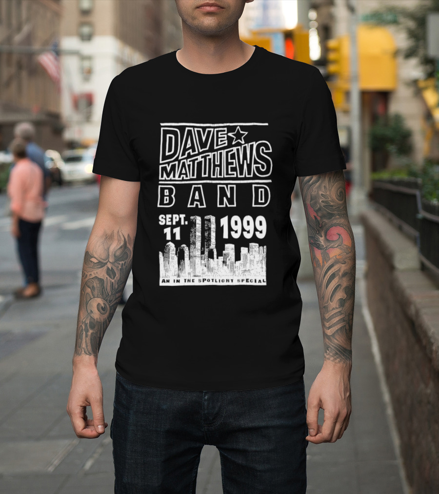 Dave Matthews Band Sept 11 1999 An In The Spotlight Special T-Shirt