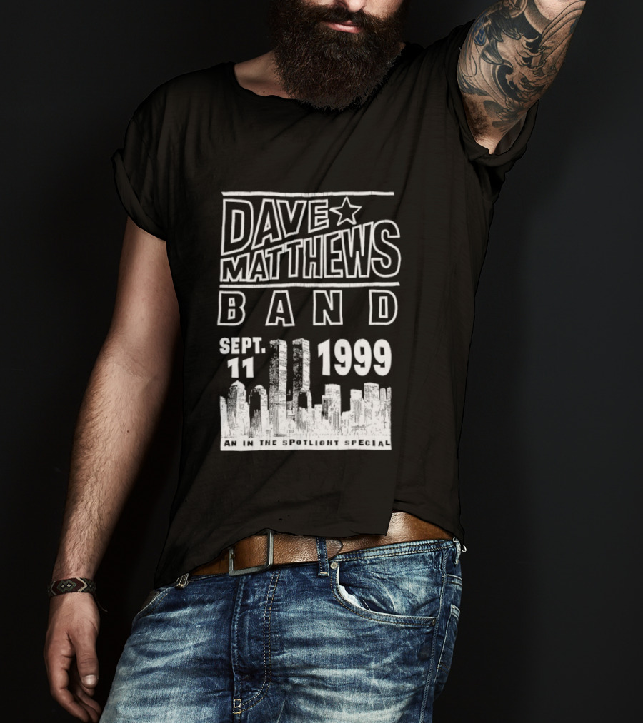 Dave Matthews Band Sept 11 1999 An In The Spotlight Special T-Shirt