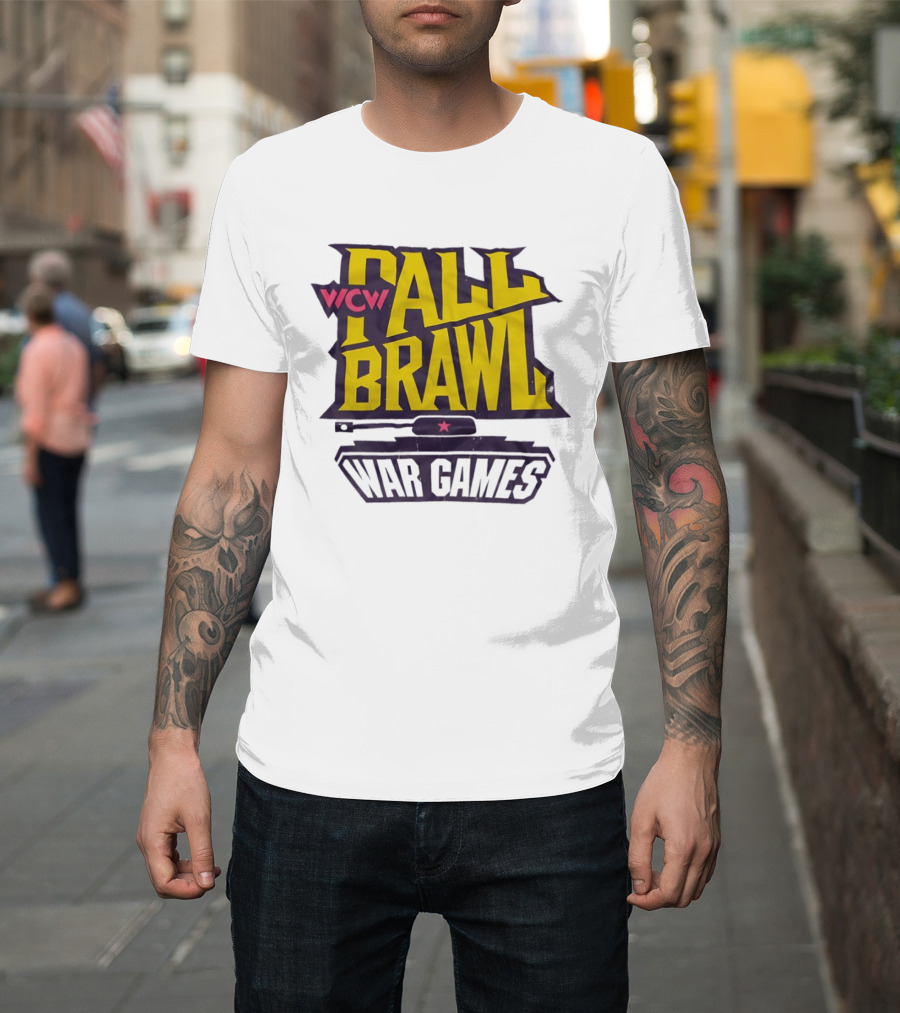 WCW Fall Brawl War Games Tank T-Shirt