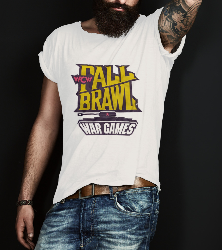 WCW Fall Brawl War Games Tank T-Shirt