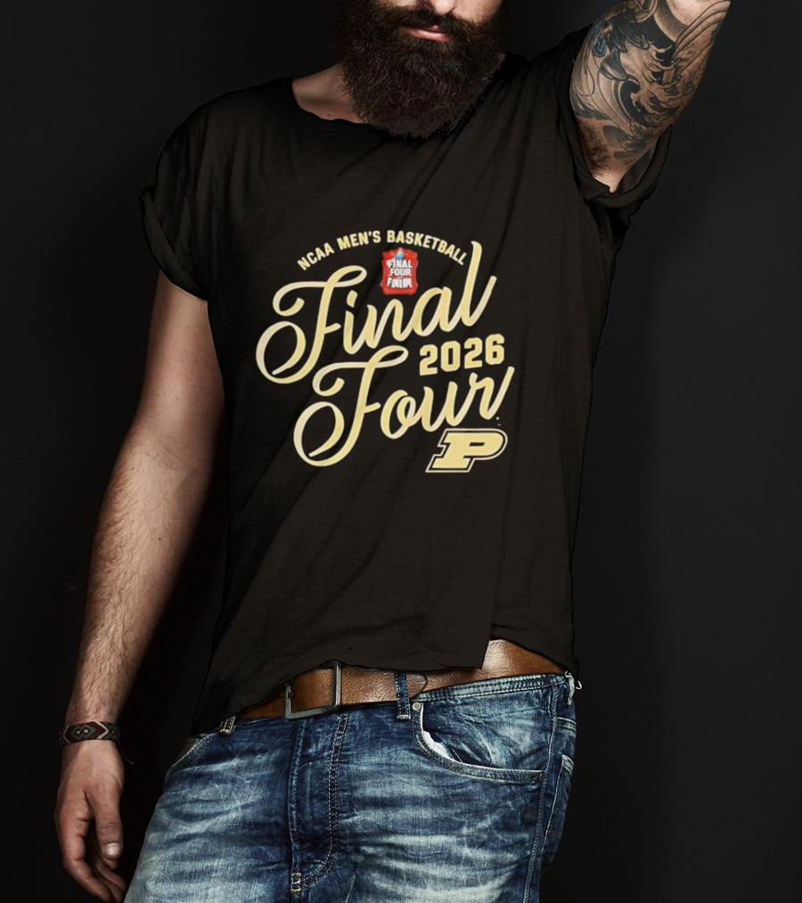 Purdue Boilermakers NCAA Men's Basketball Final Four 2026 T-Shirt