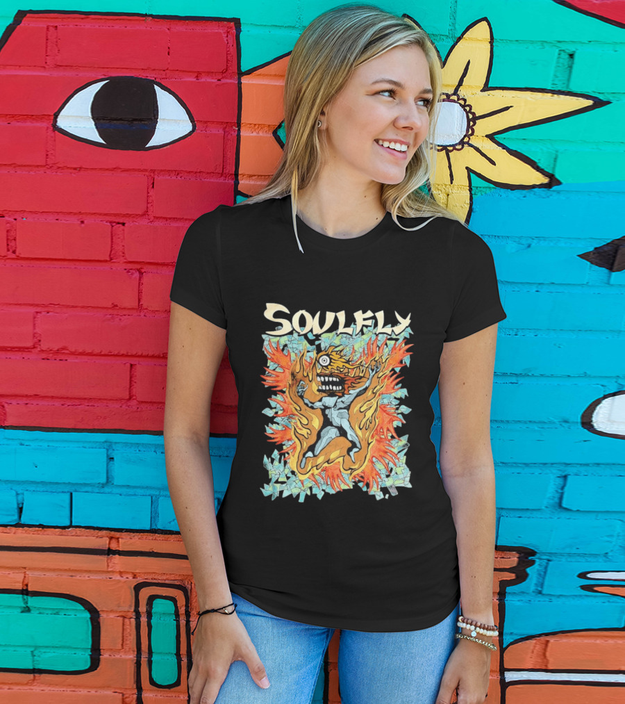 Soufly Gor Gor Strikes Back Tour 2026 Storm The Gates Fire Figure T-Shirt