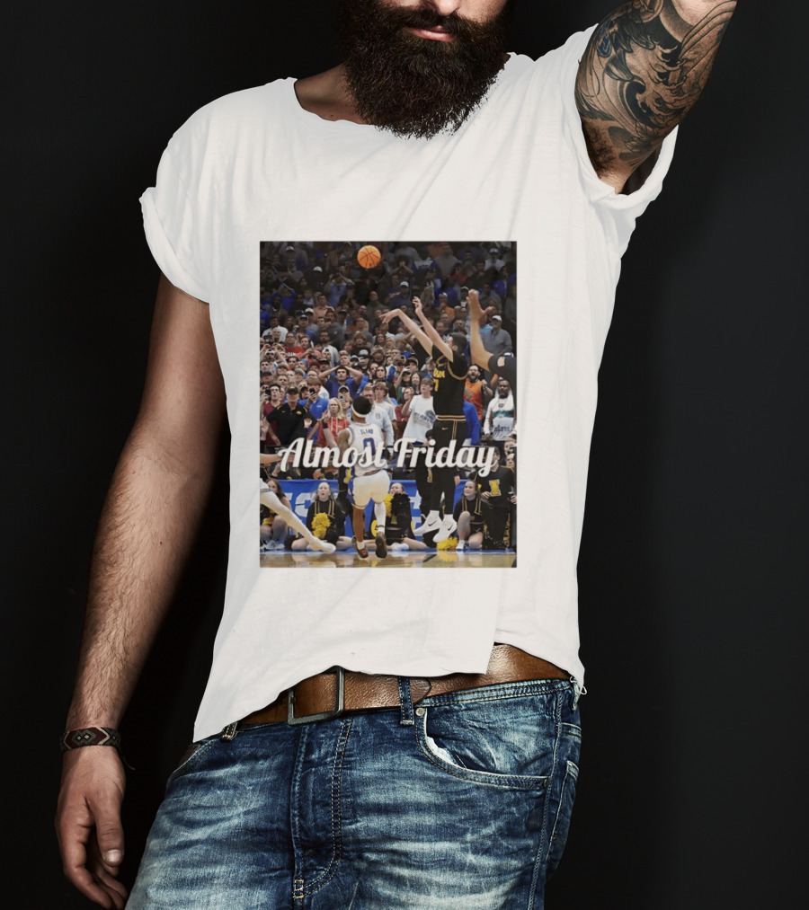 Iowa Hawkeyes Vs Florida NCAA Basketball Game Almost Friday T-Shirt
