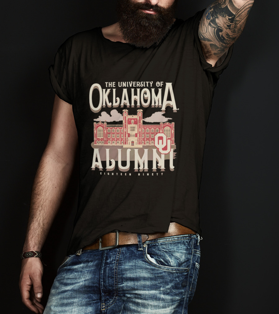 The University Of Oklahoma Alumni Oklahoma Sooners Eighteen Ninety T-Shirt