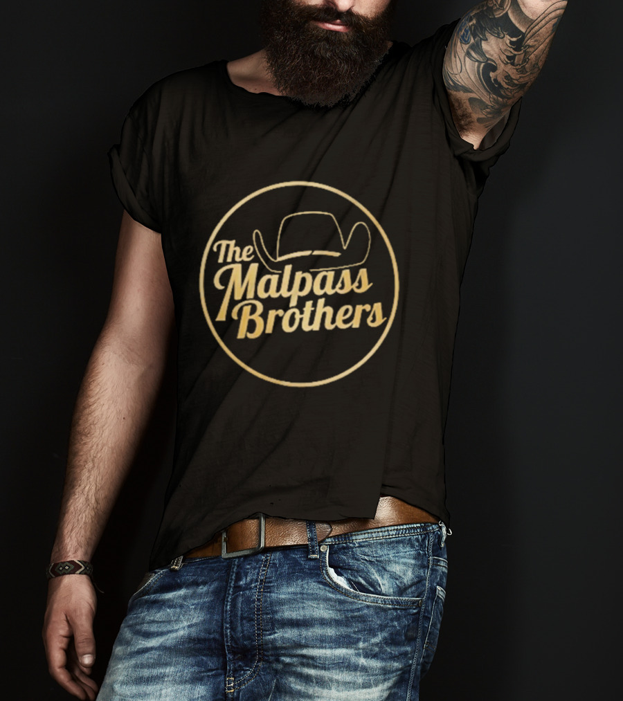 The Malpass Brothers Cowboy Hat Circle T-Shirt