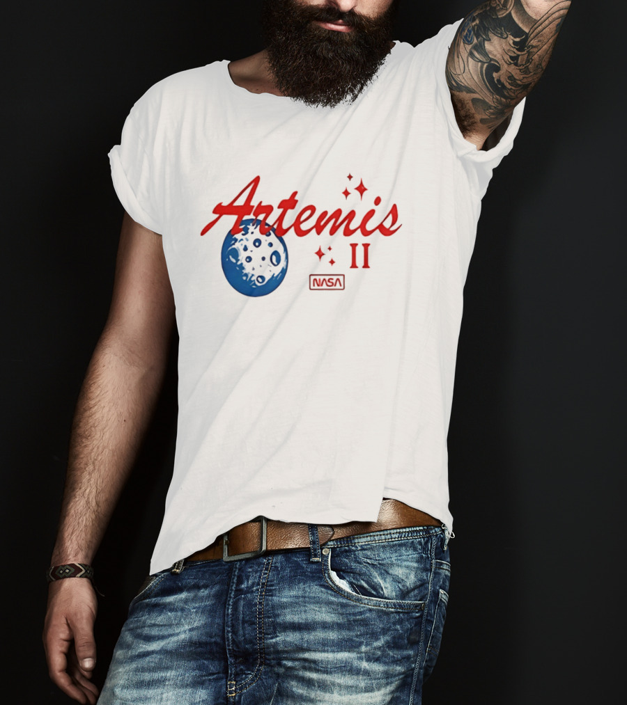 Artemis II NASA Moon Mission Astronaut Program T-Shirt