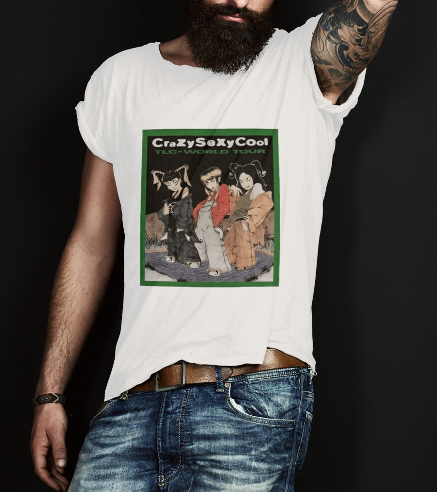 TLC CrazySexyCool World Tour 1995 T-Shirt