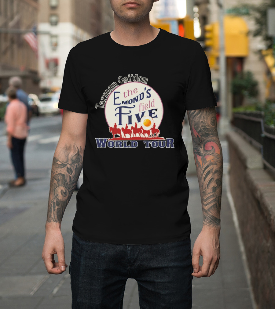 Tarmon Gai'don Emond's Field Five World Tour Silhouette Riders T-Shirt