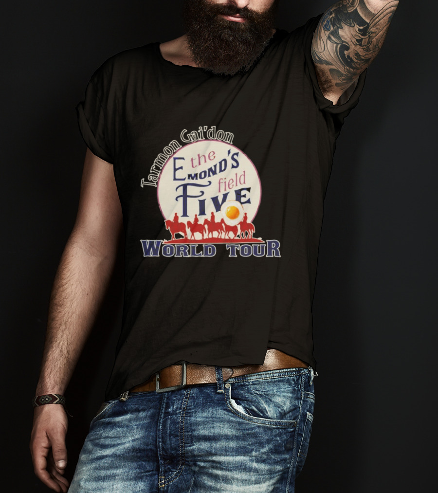 Tarmon Gai'don Emond's Field Five World Tour Silhouette Riders T-Shirt