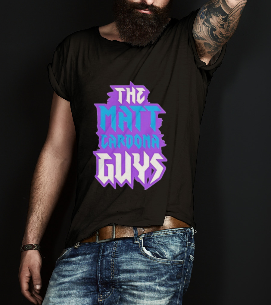 Matt Cardona Guys WWE Fan Merchandise T-Shirt
