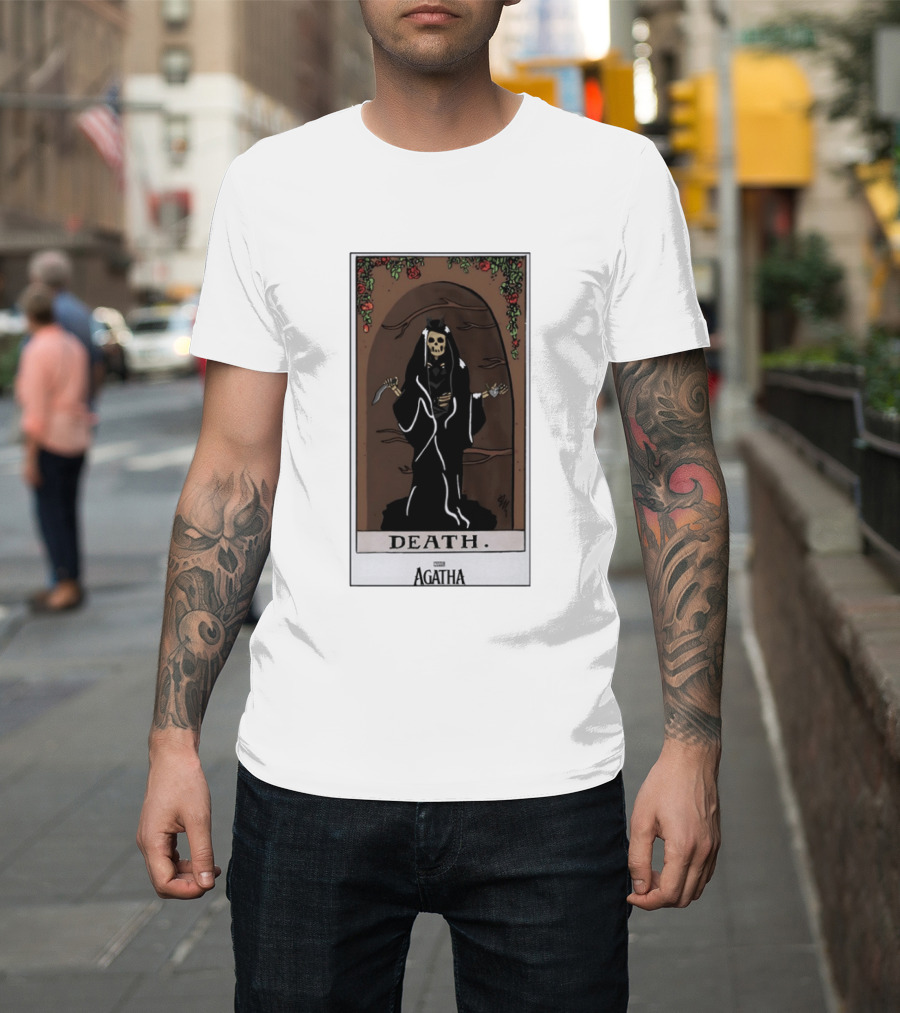 Death Tarot Card Marvel Agatha All Along T-Shirt