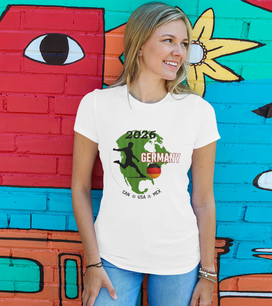 2026 Germany Football CAN USA MEX Soccer World Cup T-Shirt