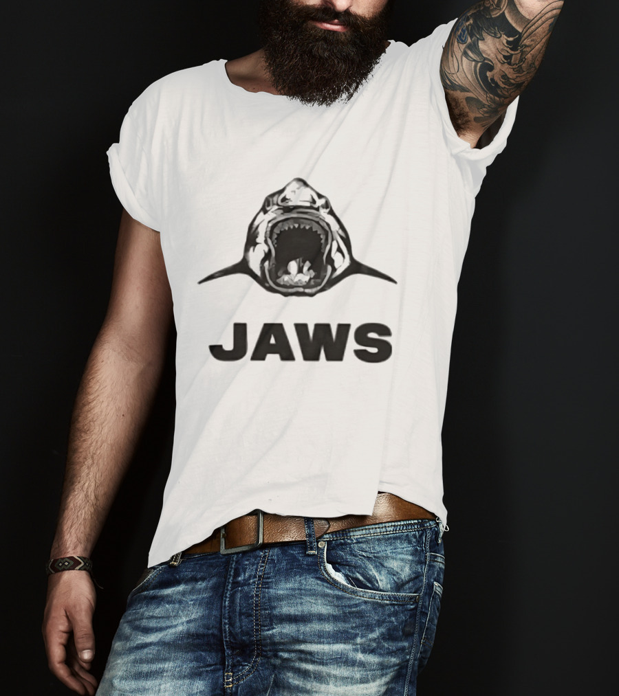 Jaws Iconic Shark Open Mouth T-Shirt