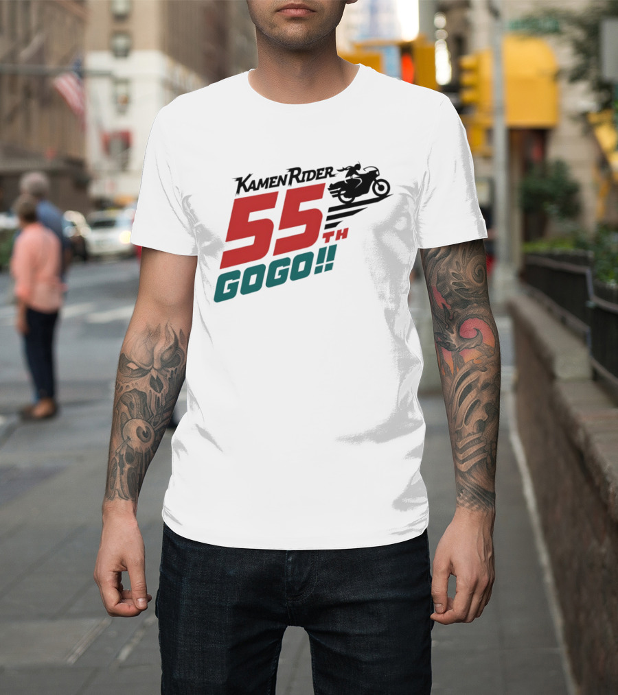 Kamen Rider 55th Anniversary Gogo Biker Celebration T-Shirt