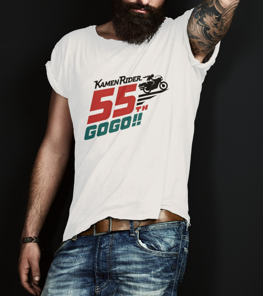 Kamen Rider 55th Anniversary Gogo Biker Celebration T-Shirt