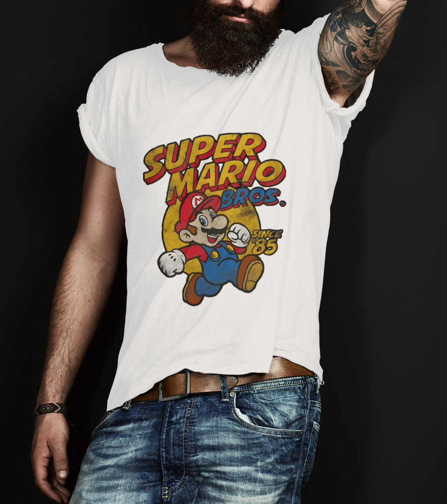Super Mario Bros Since 85 T-Shirt