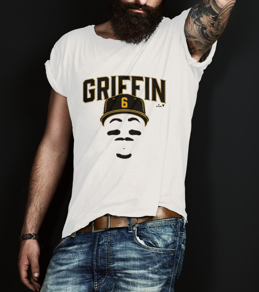Griffin 6 Baseball Cap Blank Face T-Shirt