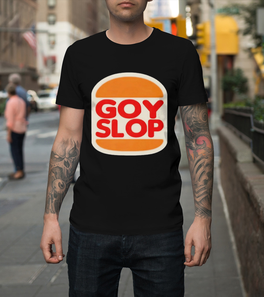 Goy Slop Burger T-Shirt