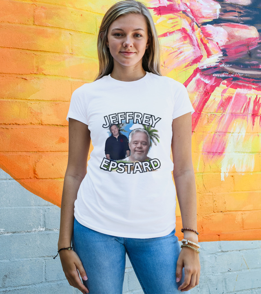 JEFFREY EPSTARD Palm Tree Tropical T-Shirt
