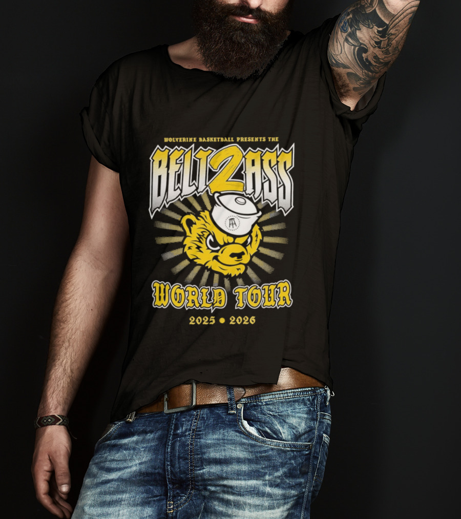 Southeast Michigan Summer Tour Belt 2 Ass World Tour 2023 2024 T-Shirt