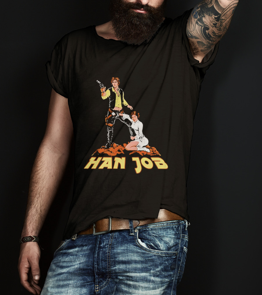 Han Solo Princess Leia Han Job T-Shirt