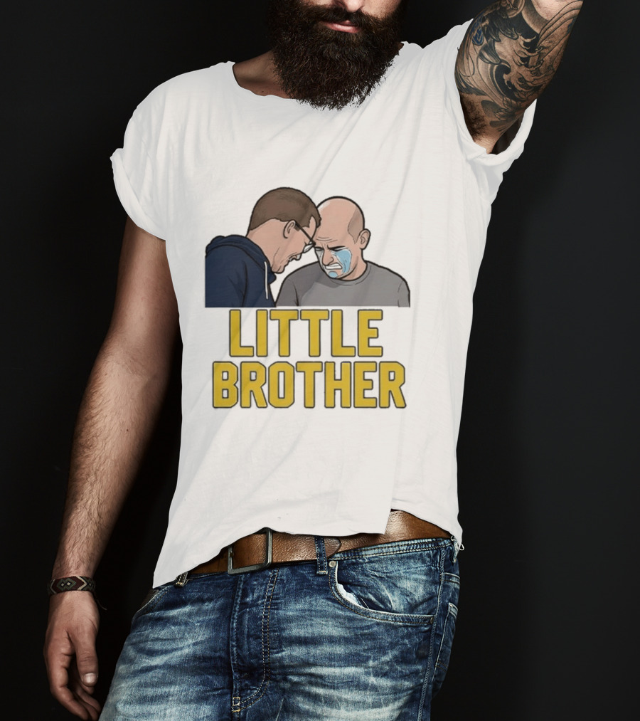 Michigan Wolverines Uconn Huskies Little Brother Crying Dusty May Dan Hurley T-Shirt
