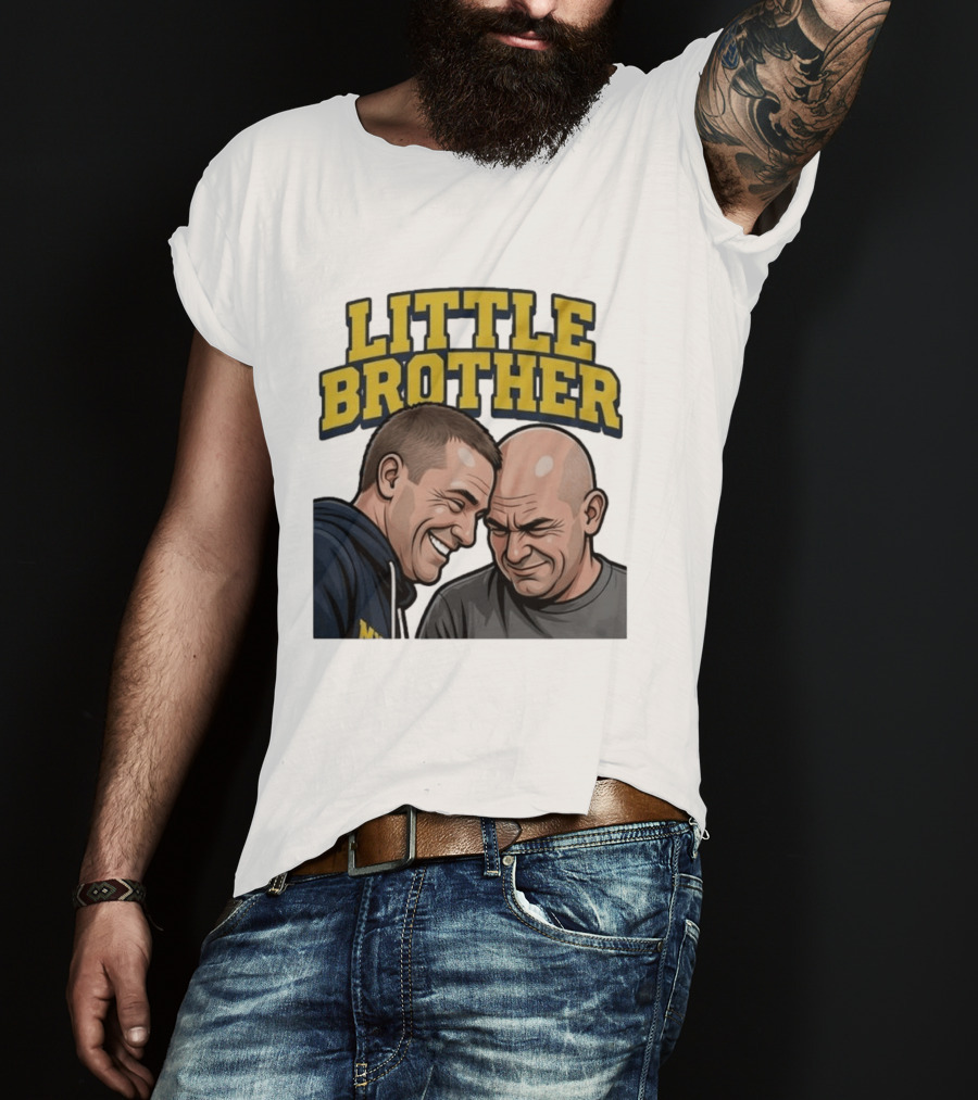 Michigan Wolverines Vs Uconn Huskies Little Brother Dusty May Dan Hurley T-Shirt