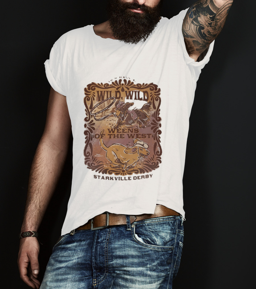 Starkville Derby Fourth Annual Wild Wild Weens Of The West 2026 T-Shirt