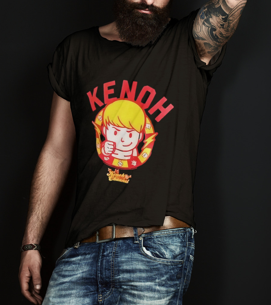 KENOH Chibi Boxer Punch Channel T-Shirt
