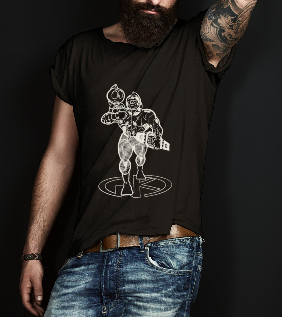 Kinnikuman Manga Ut Shueisha 100th Anniversary Special Edition T-Shirt