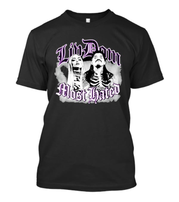 LivDom Most Hated Liv Morgan Dirty Dom Skeleton Tattoos T-Shirt