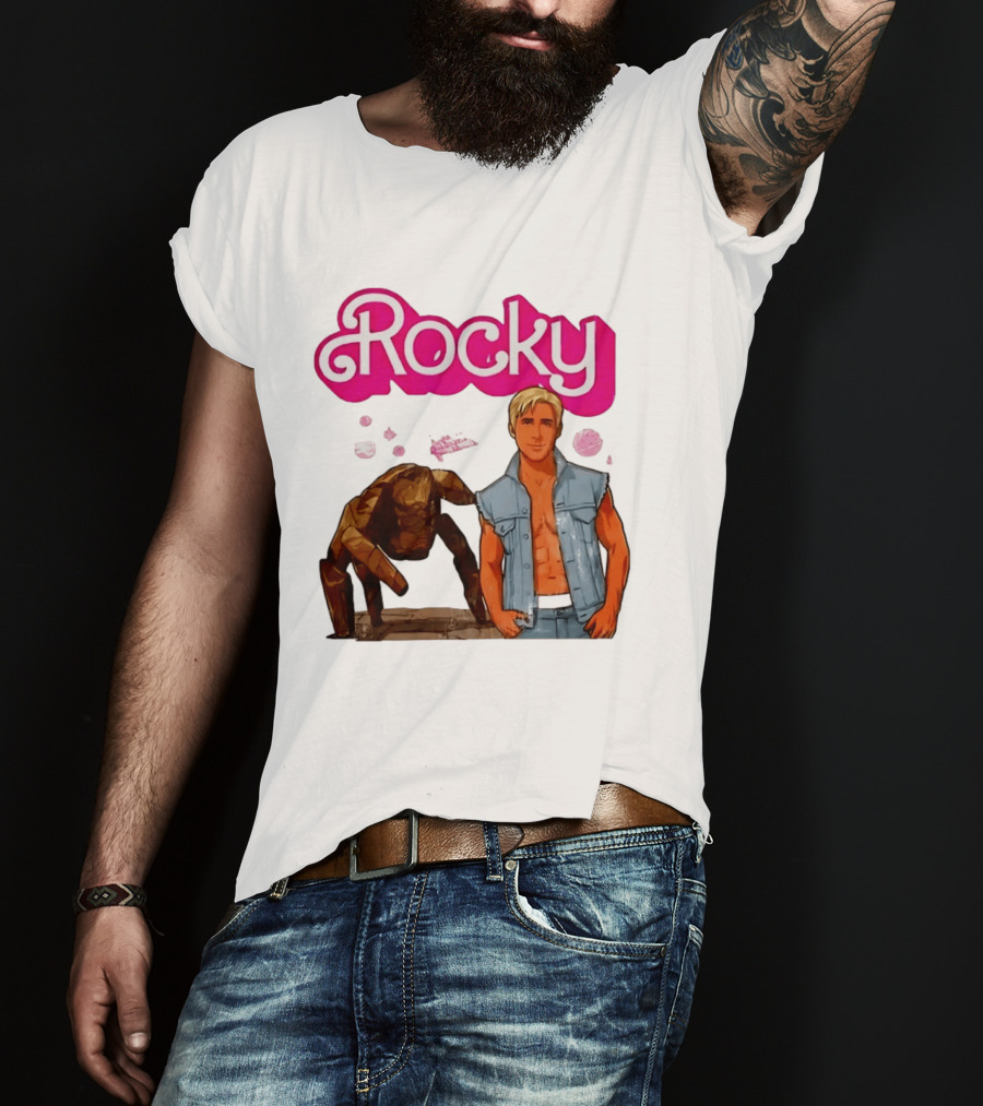 Rocky Project Hail Mary Barbie Mashup Ken Fashion T-Shirt