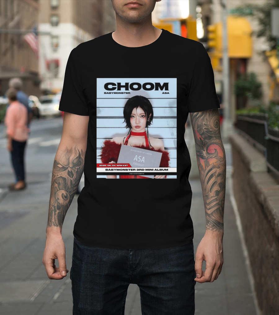 CHoom Babymonster ASA 2026 Visual Photo Release May 4 6PM KST 3rd Mini Album T-Shirt