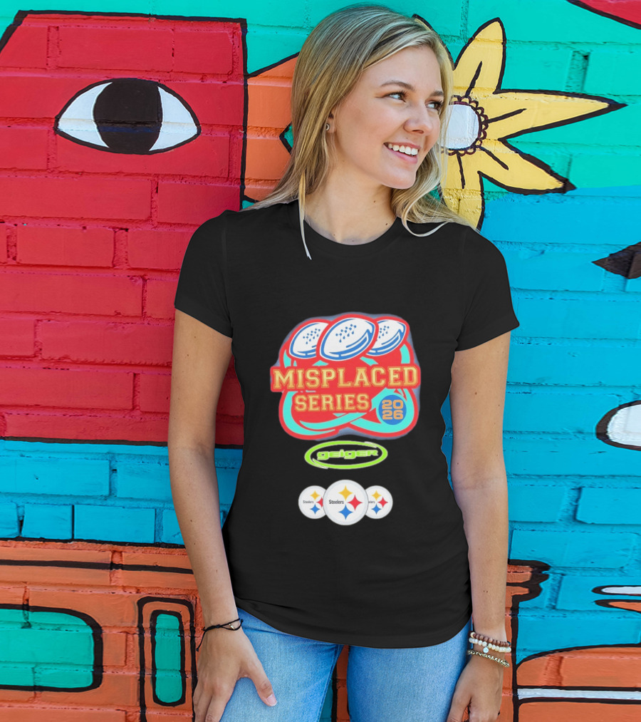 Steelers Misplaced Series 2026 Geiger T-Shirt